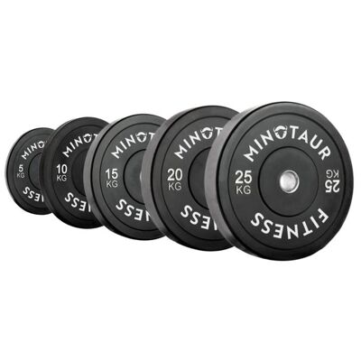 Olympic Rubber Weight Plate Bundles - 100Kg Bundle