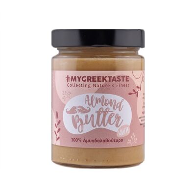 100% White Almond Butter – myGreekTaste – 320gr