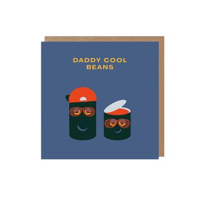Tarjeta del Día del Padre Daddy Cool Beans