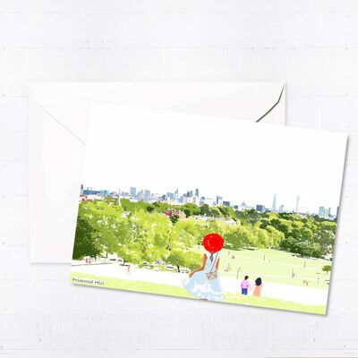 Primrose Hill Greeting Card