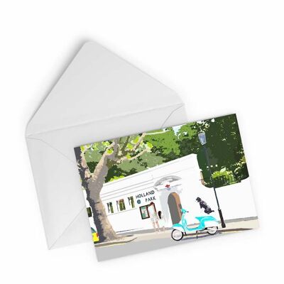 Holland Park Greeting Card