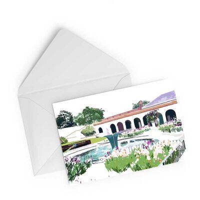 Holland Park Gardens Greeting Card