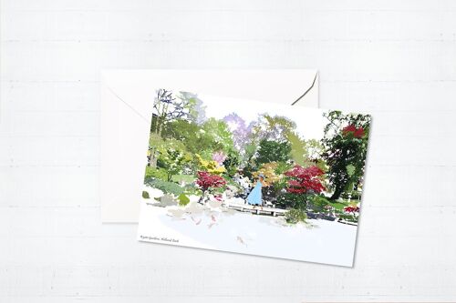 Kyoto Gardens Greeting Card
