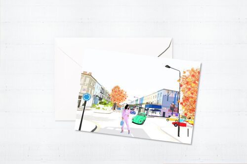 Westbourne Grove Greeting Card