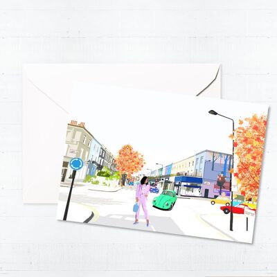Westbourne Grove Greeting Card