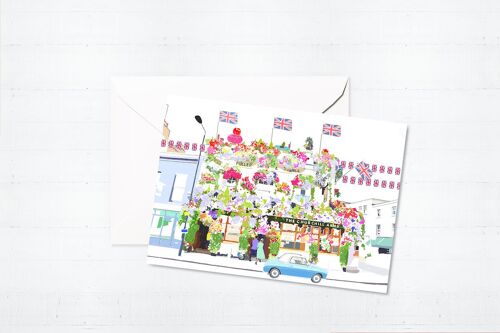 The Churchill Arms Greeting Card