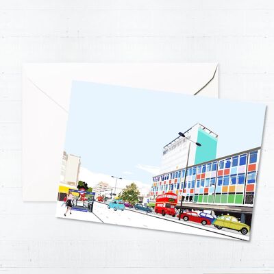 Notting Hill Gate Greeting Card