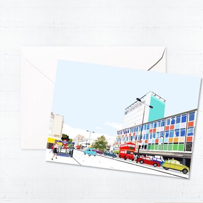 Notting Hill Gate Greeting Card