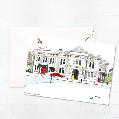 Chiswick Town Hall Greeting Card