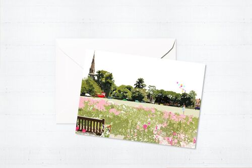 Turnham Green Greeting Card