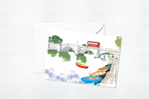 Richmond Bridge Greeting Card