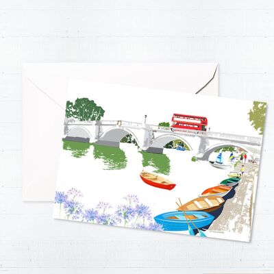 Richmond Bridge Greeting Card
