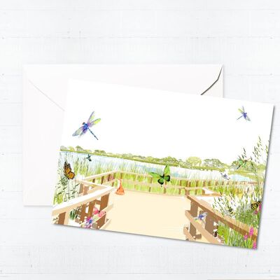 Woodberry Wetlands Greeting Card