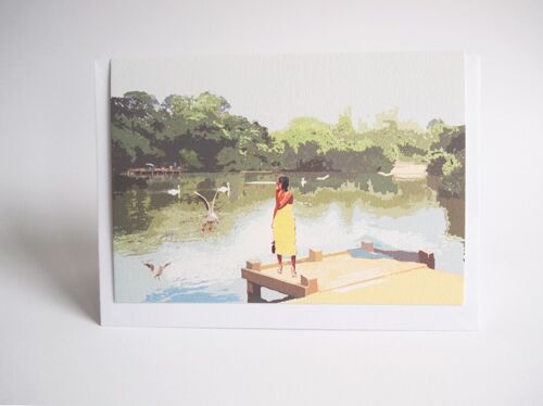 Tooting Bec Common Greeting Card