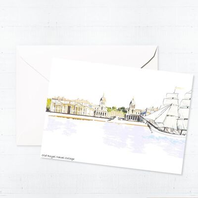 The Old Royal Naval College Greeting Card