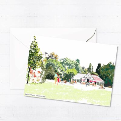 Dulwich Park Greeting Card