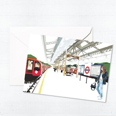 Ealing Broadway Station Greeting Card