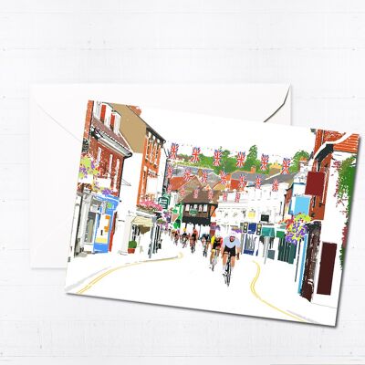 Farnham Cycling Festival Greeting Card