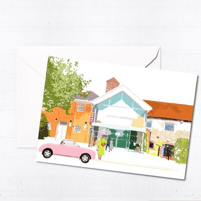 Farnham Maltings Greeting Card