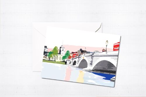 Putney Bridge Greeting Card