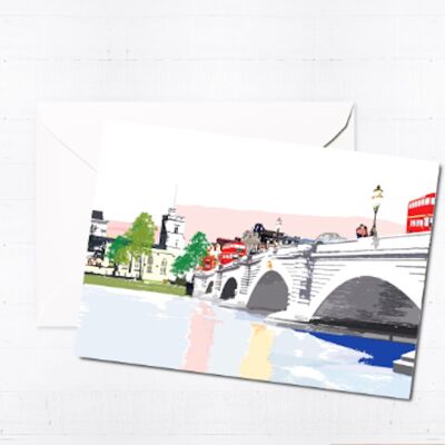 Putney Bridge Greeting Card