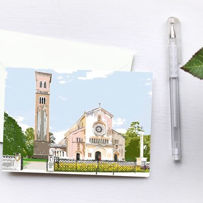 Église à l'italienne de Wilton Carte de vœux