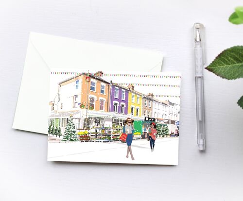 Northcote Road Christmas - Holiday Greeting Card