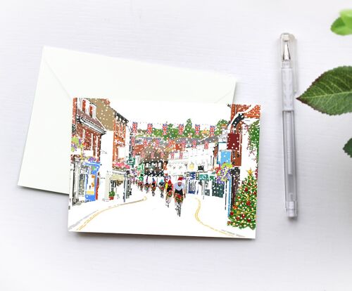 Farnham Cycling Festival Christmas - Holiday Greeting Card