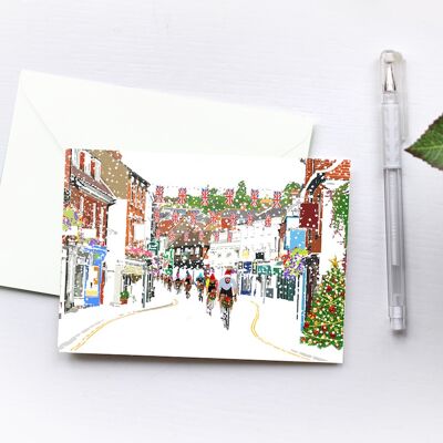 Farnham Cycling Festival Christmas - Holiday Greeting Card