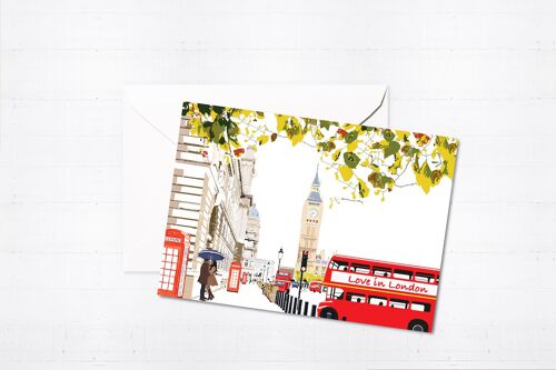 Love in London - Valentine's Day Greeting Card
