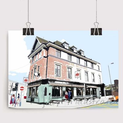 The Bedford Art Print - A4 Size