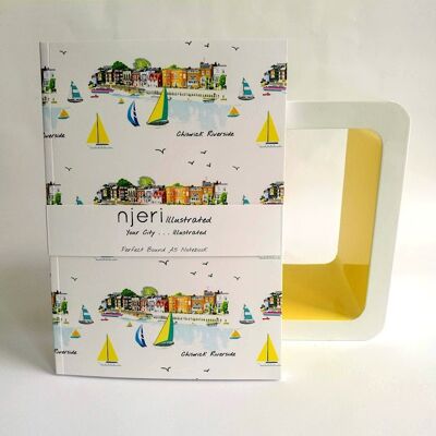 Chiswick Riverside - A5 Perfect Bound Notebook