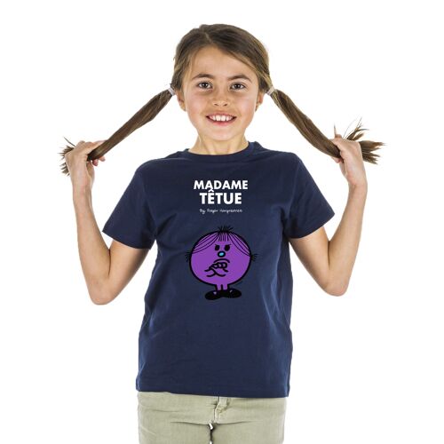 Tshirt navy madame têtue