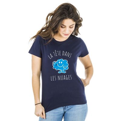 TSHIRT NAVY Head in the clouds - Woman