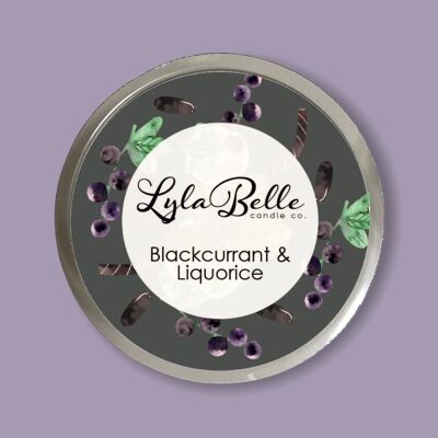 Blackcurrant & Liquorice Wax Melt Pot