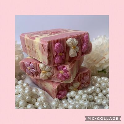 Peony Blush Silk Soap