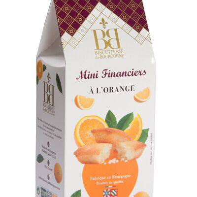 Scatola di Mini Financiers all'Arancia 150 g