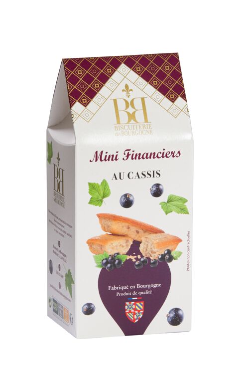 Etui de Mini Financiers au Cassis de 150 g