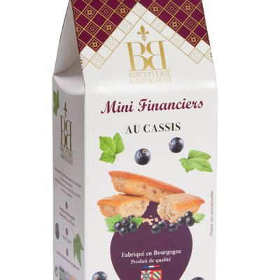 Case of Mini Financiers with Blackcurrant of 150 g
