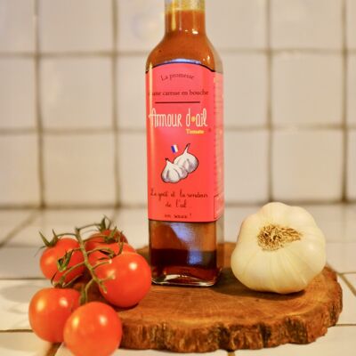 MISCHEN Sie Amour d'garlic TOMATE + Amour d'garlic CHILI 250 ml