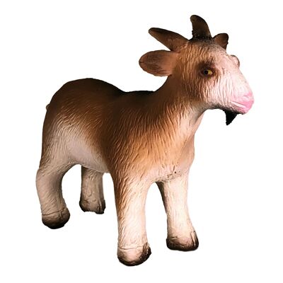 Natural rubber toy goat