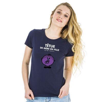 Tshirt navy têtue de mère en fille