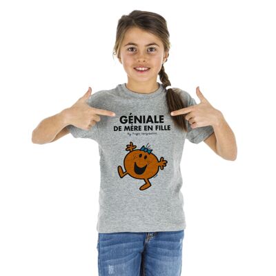 CAMISETA CHINA GRIS MAMÁ EN HIJA - Niños