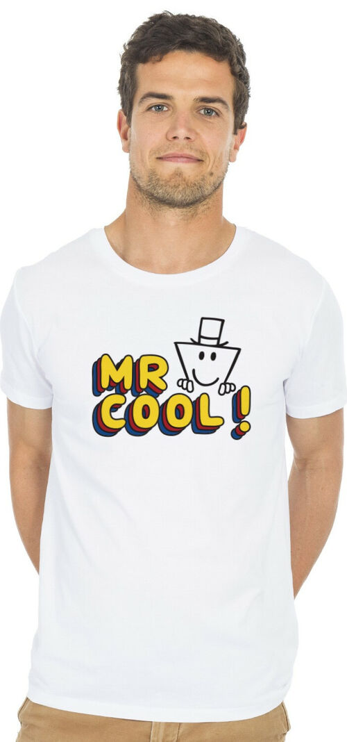 TSHIRT BLANC Mister cool