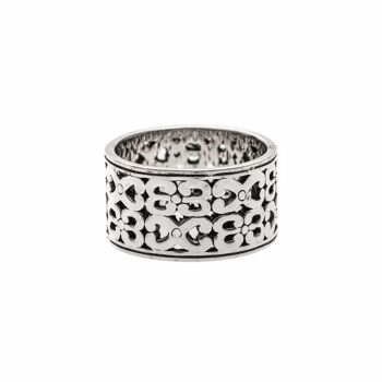 Bague homme infini argent