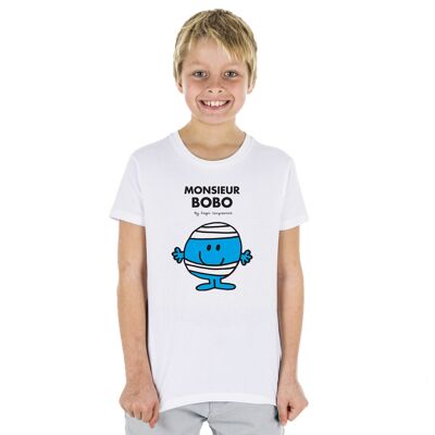 Tshirt blanc monsieur bobo