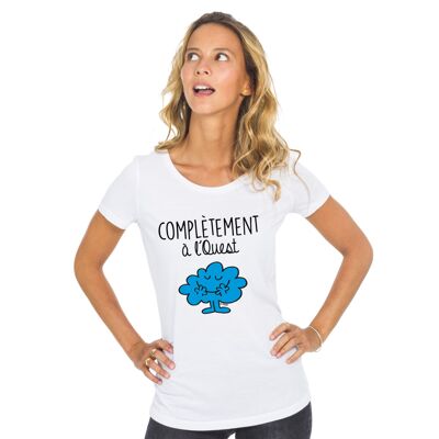 TSHIRT BLANC COMPLÈTEMENT À L'OUEST - Femme