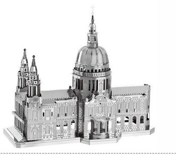Kit de construction métallique de la cathédrale Saint-Paul en métal 1