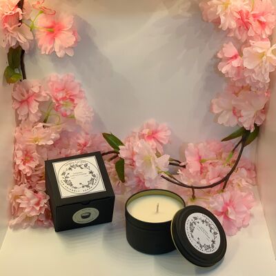 Langley Candle - Black Plum & Rhubarb - Spring Collection