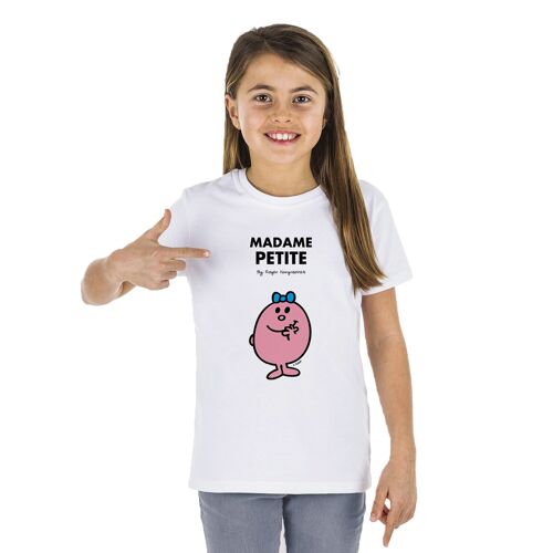 TSHIRT BLANC Madame petite - Kid